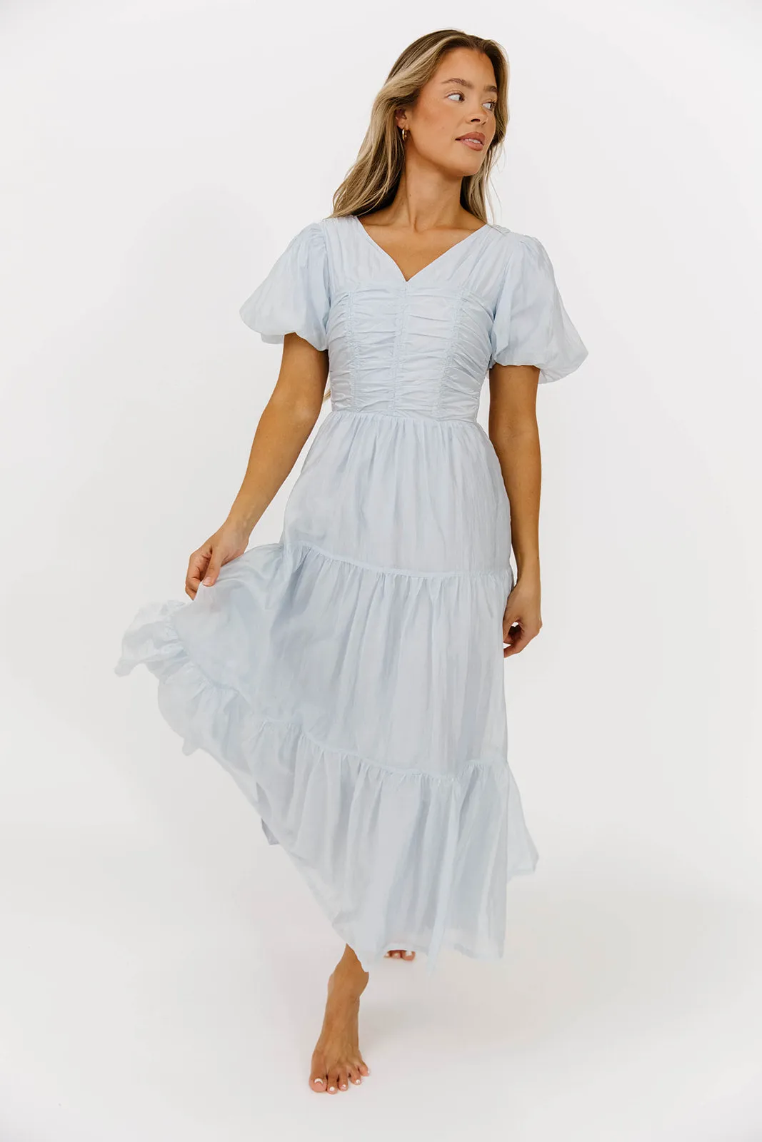 Renee Maxi Dress in Pale Blue sold by Worth Collective product image thumbnail 2