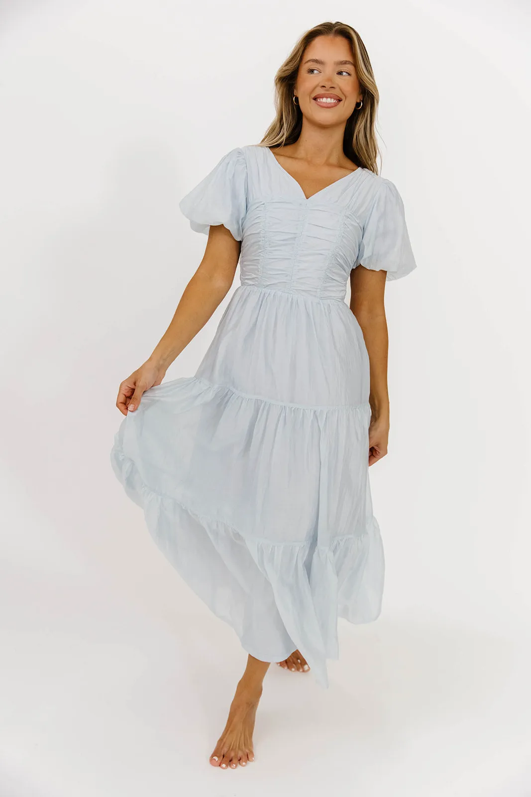 Renee Maxi Dress in Pale Blue sold by Worth Collective product image thumbnail 3
