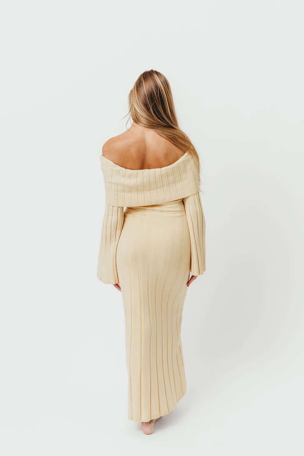 Evella Maxi Dress in Butter Yellow - Bump Friendly & Inclusive Sizing sold by Worth Collective product image thumbnail 3