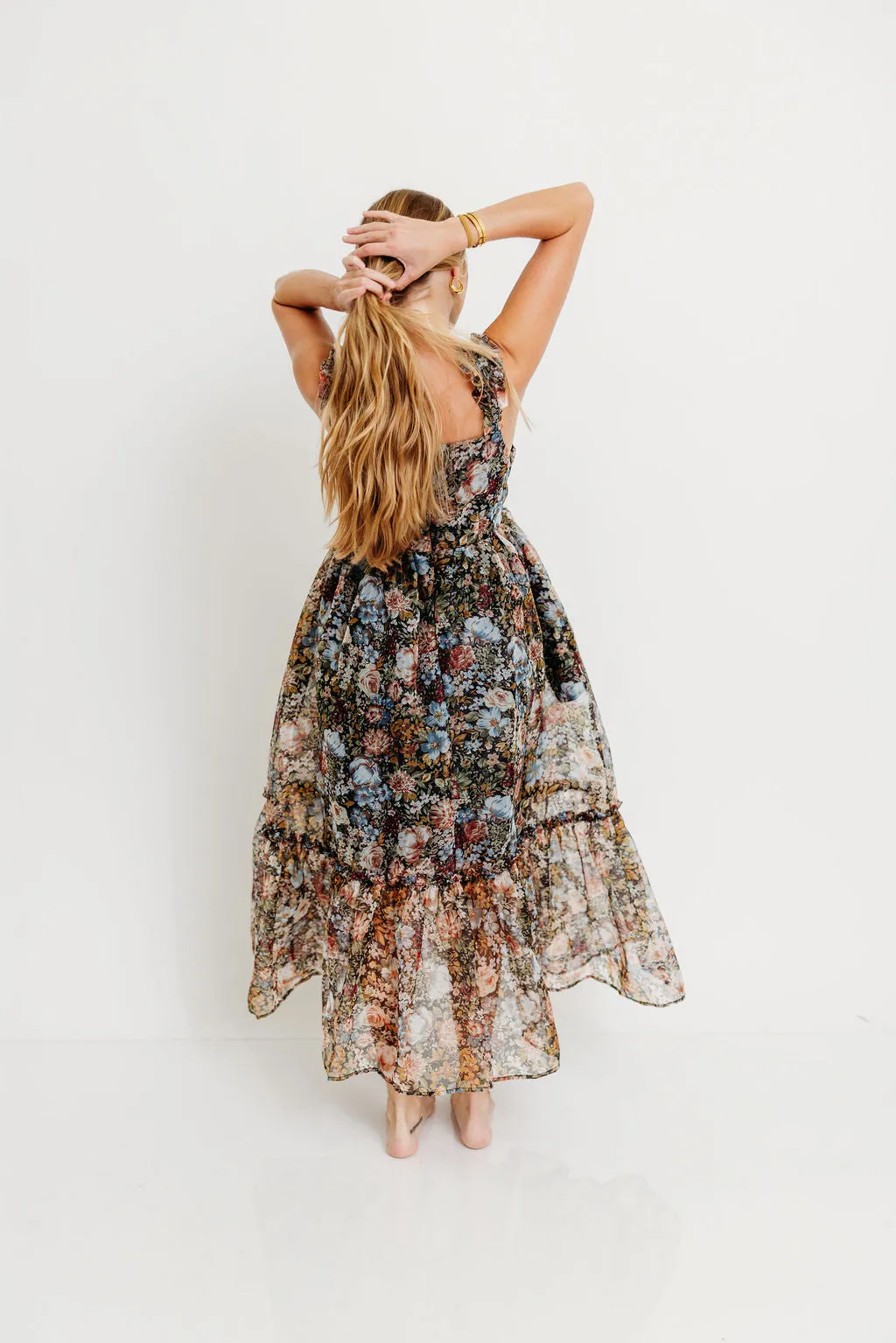 Jiana Maxi Dress in Black sold by Worth Collective product image thumbnail 4