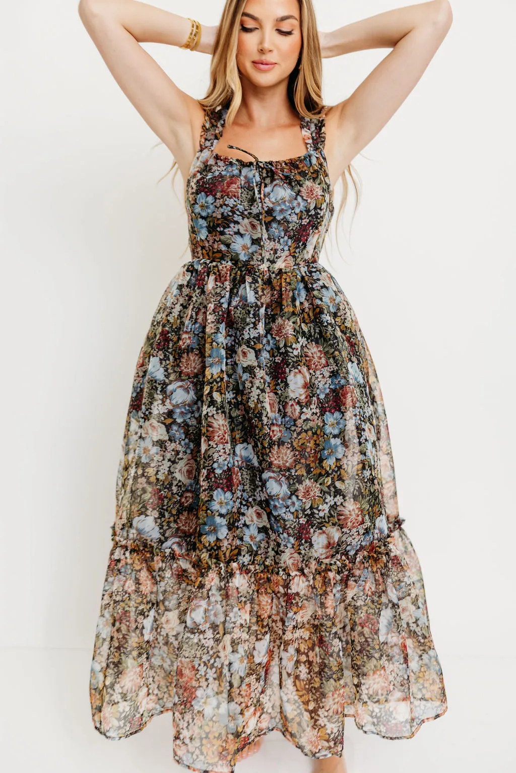 Jiana Maxi Dress in Black sold by Worth Collective product image thumbnail 5