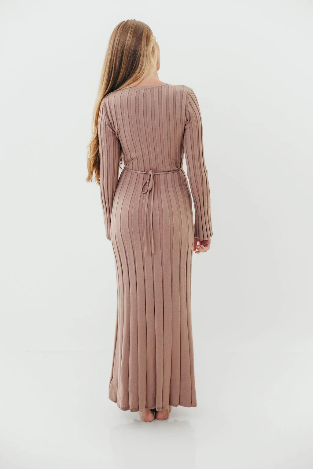 Colette Luxe Maxi Dress in Dusty Mauve *Final Sale* sold by Worth Collective product image thumbnail 4