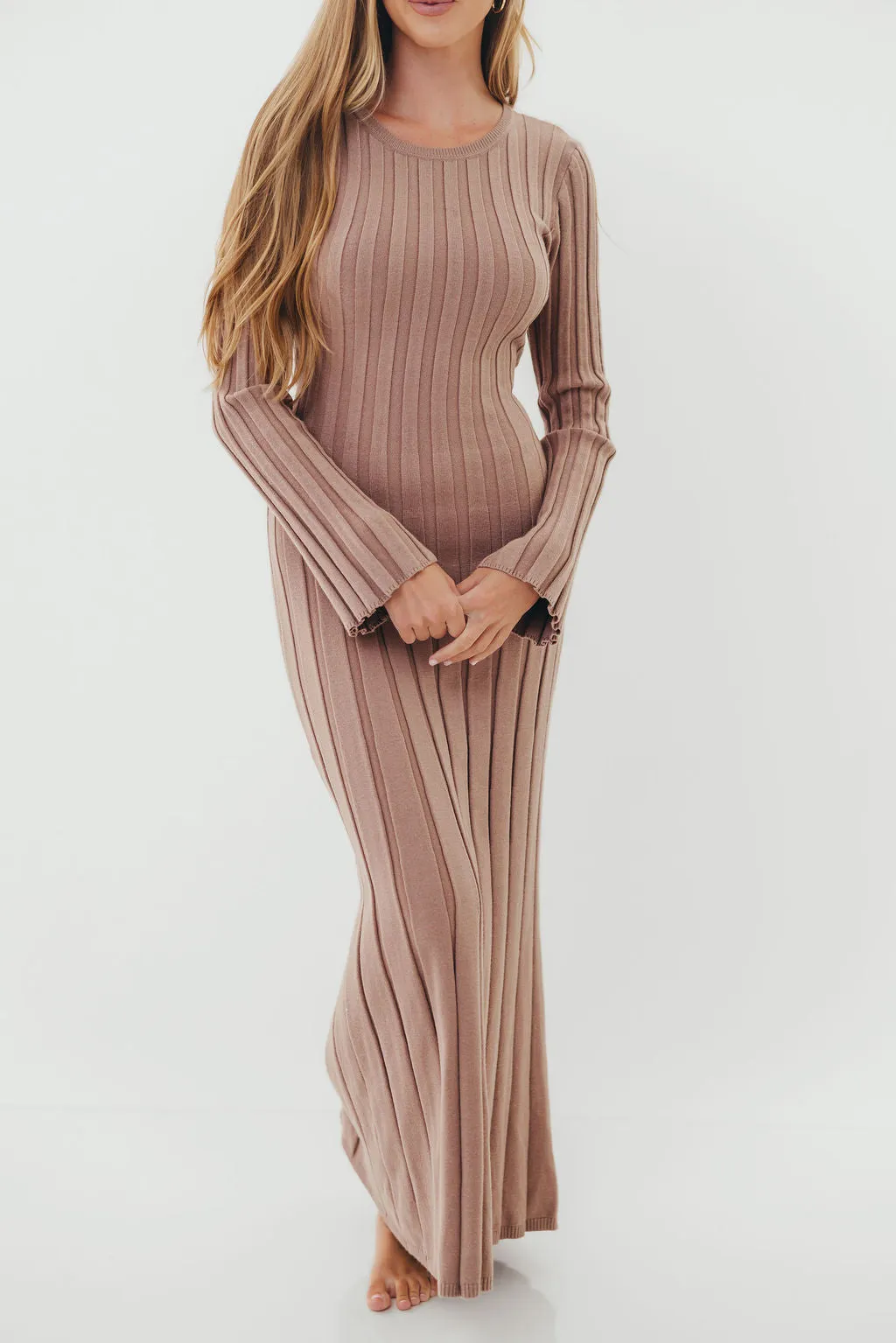 Colette Luxe Maxi Dress in Dusty Mauve *Final Sale* sold by Worth Collective product image thumbnail 2
