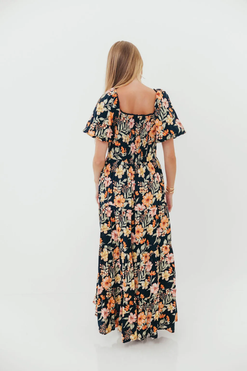 Francine Maxi Dress in Midnight Floral sold by Worth Collective product image thumbnail 5