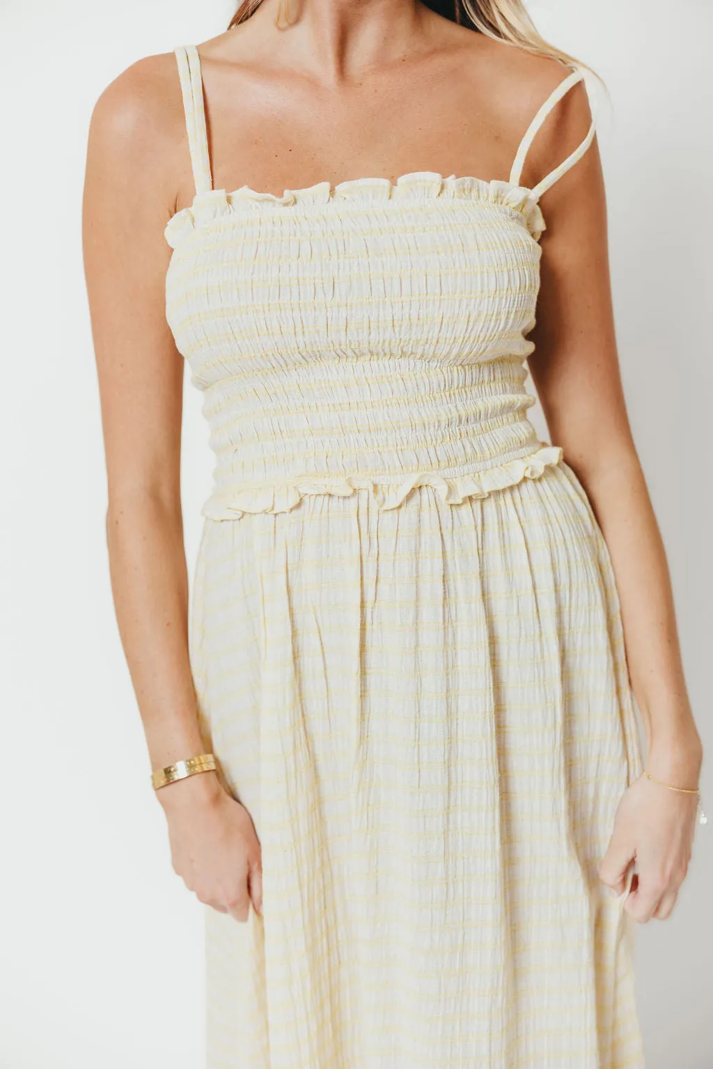 Francia Maxi Dress in Butter sold by Worth Collective product image thumbnail 4