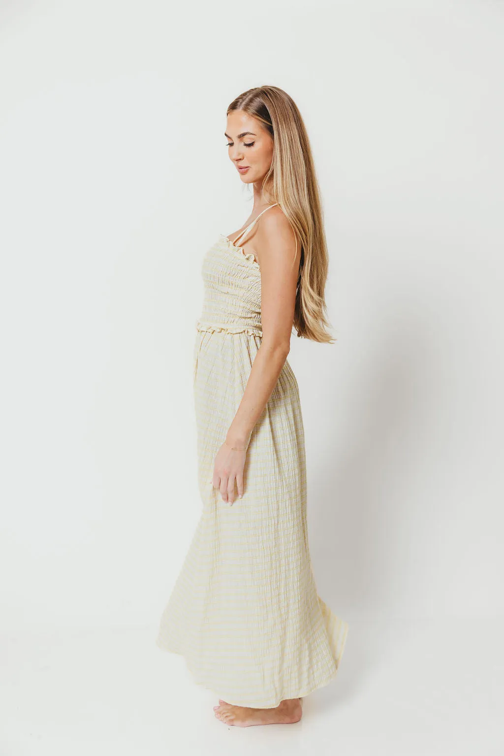 Francia Maxi Dress in Butter sold by Worth Collective product image thumbnail 2