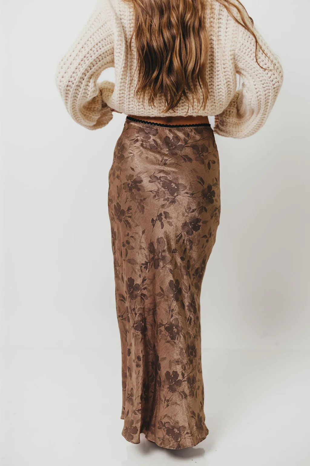 Janis Maxi Skirt in Taupe sold by Worth Collective product image thumbnail 5