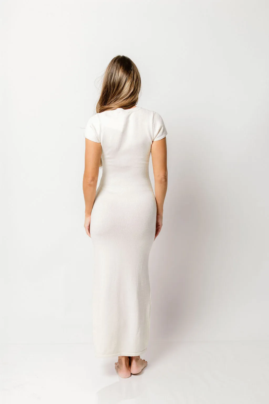 Cassandra Maxi Dress in Oat sold by Worth Collective product image thumbnail 5