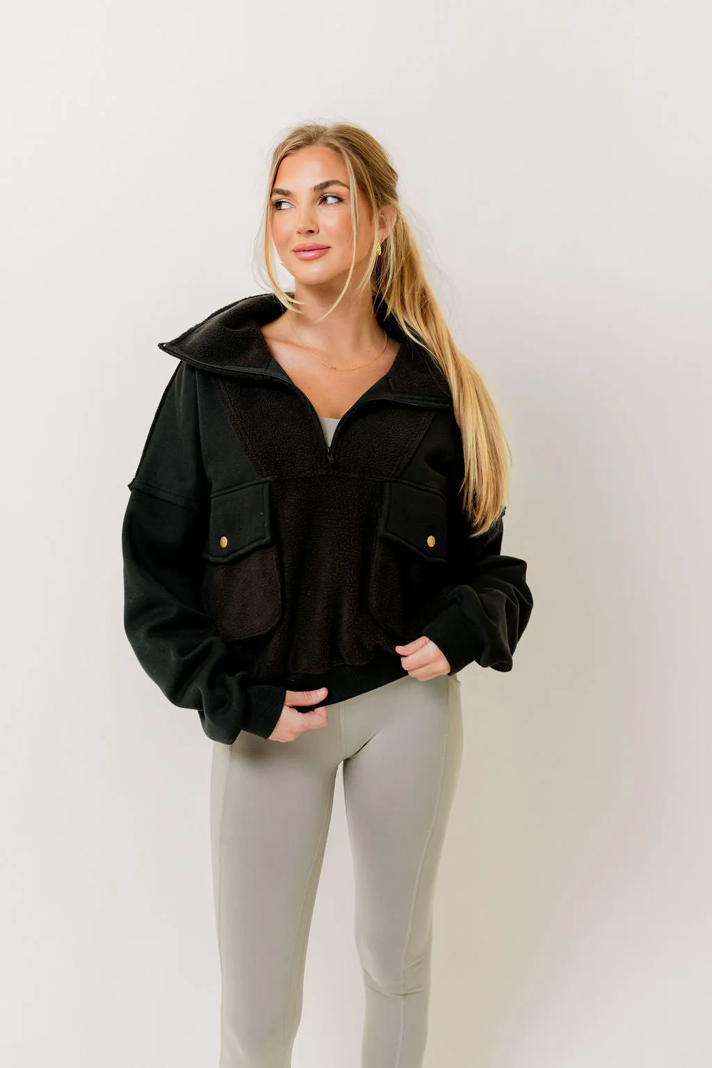 Carter Pullover in Black sold by Worth Collective product image thumbnail 2