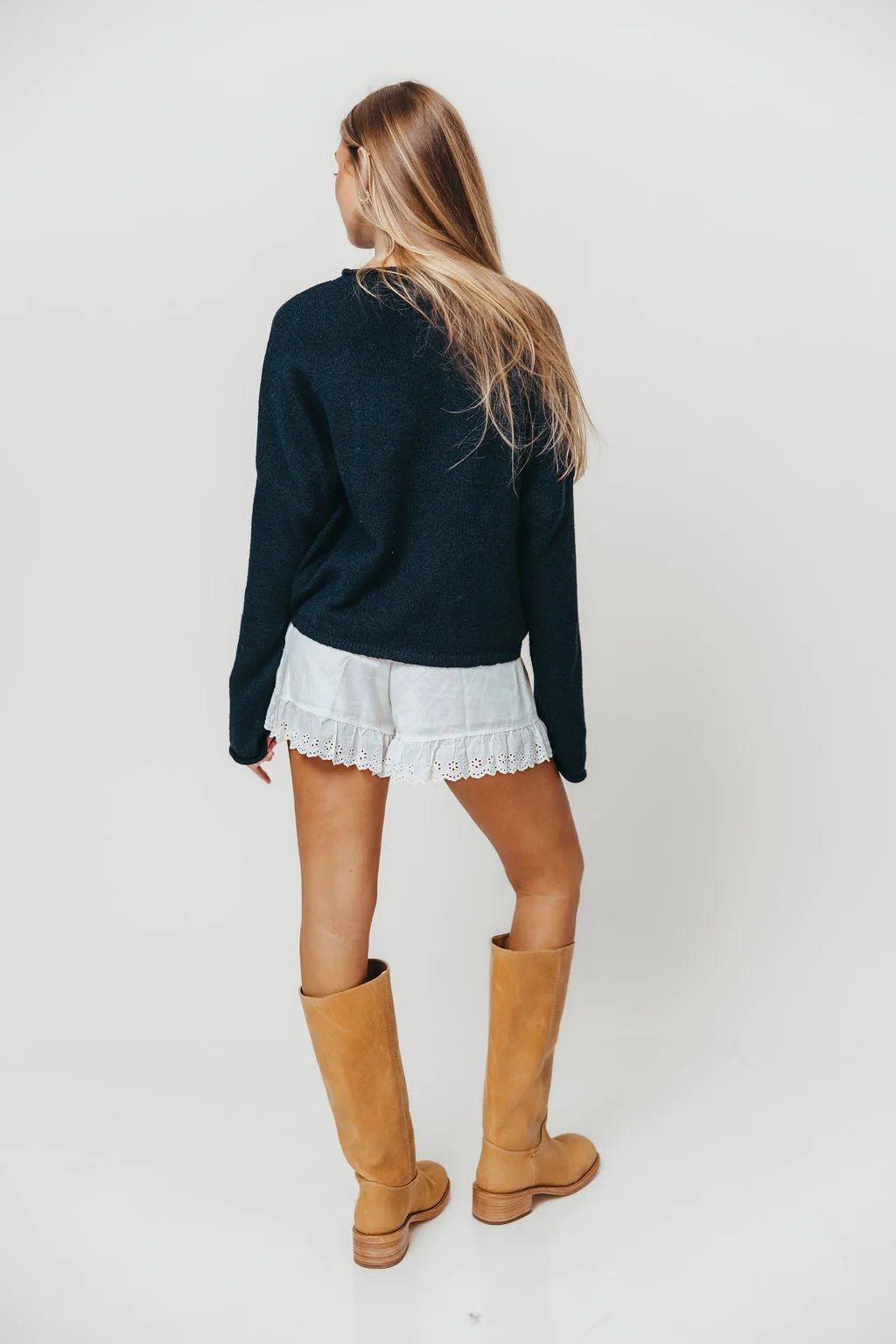 Piper Cardigan Top in Midnight *Final Sale* sold by Worth Collective product image thumbnail 4