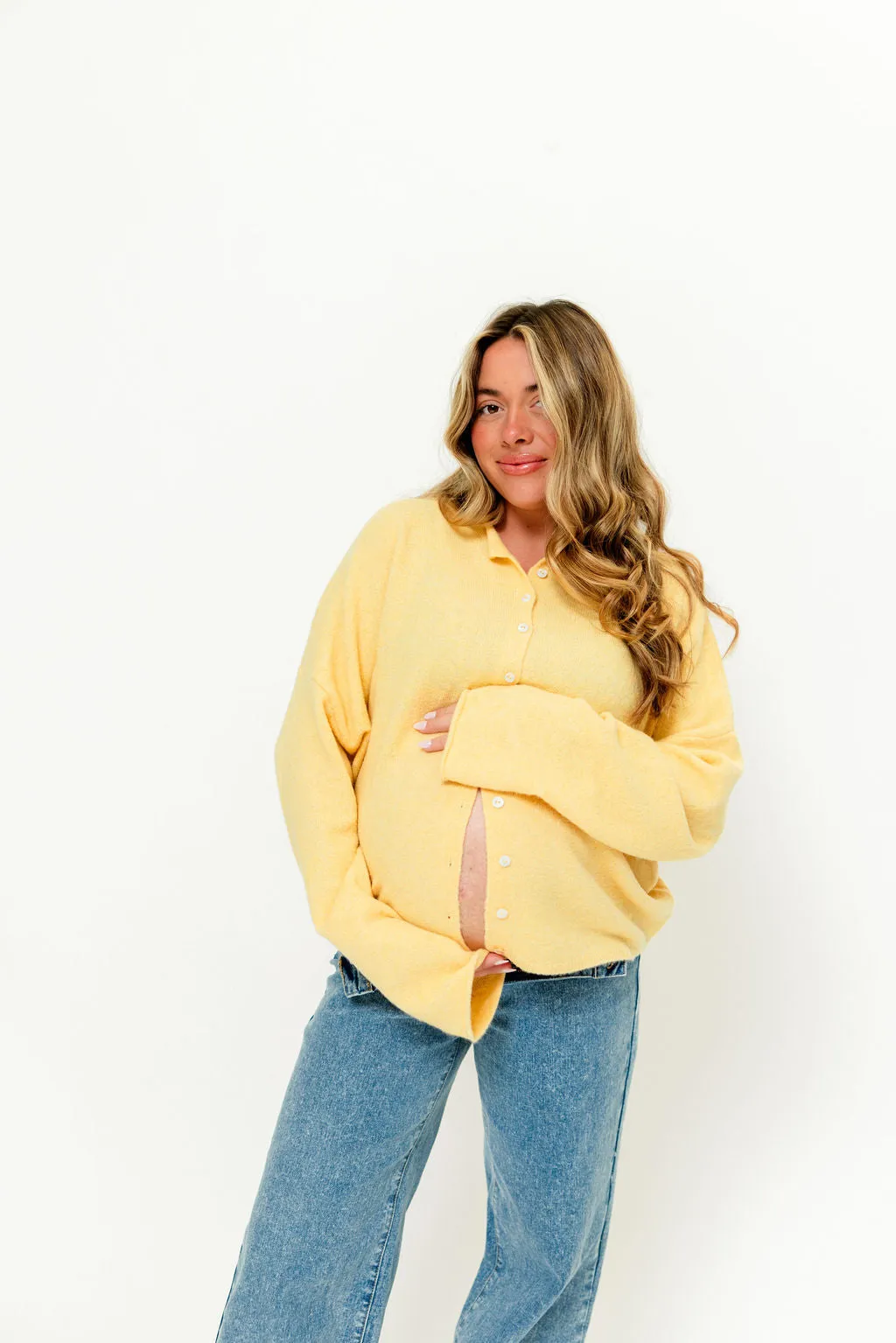 Piper Cardigan in Honey *Final Sale* sold by Worth Collective product image thumbnail 3