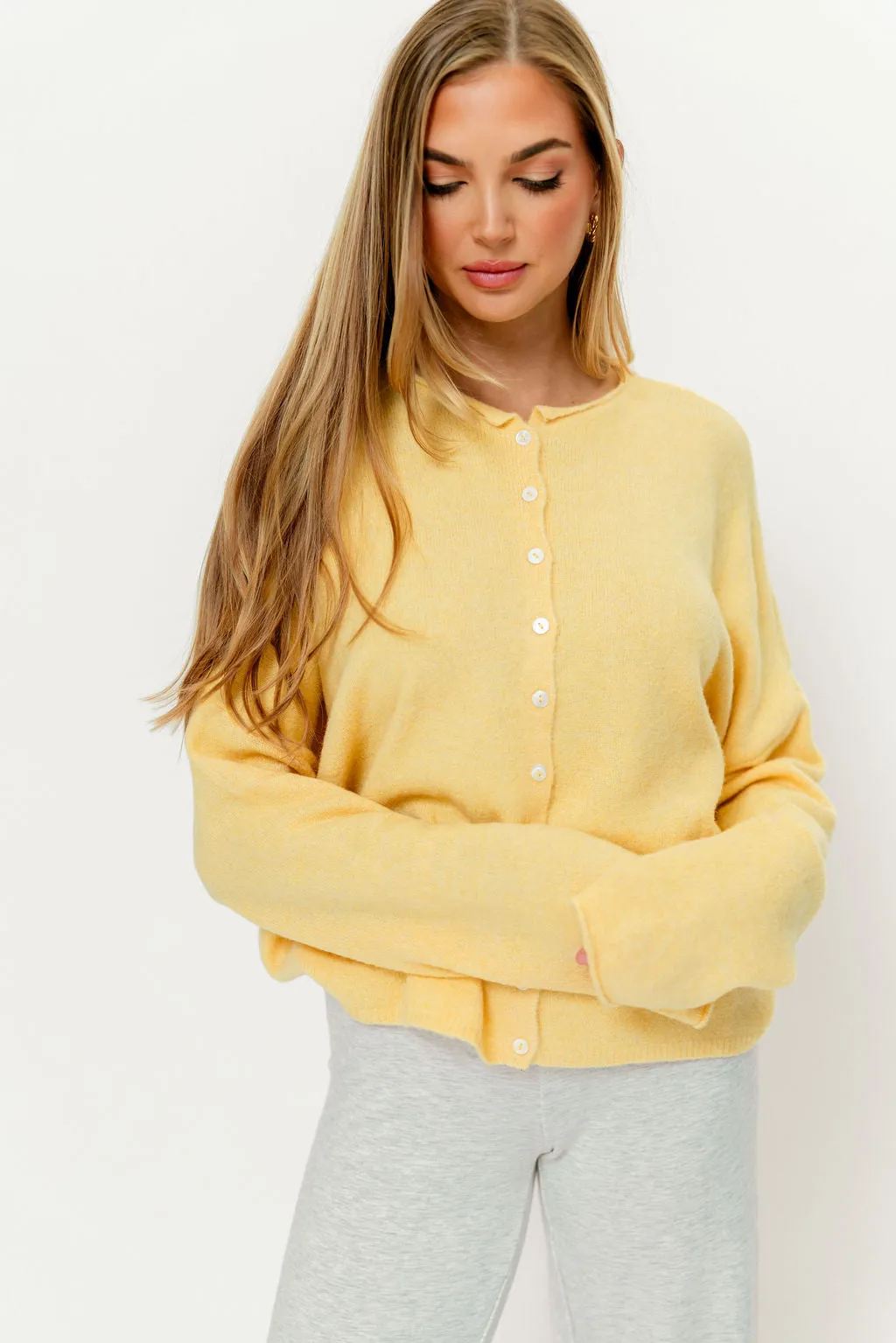 Piper Cardigan in Honey *Final Sale* sold by Worth Collective product image thumbnail 2