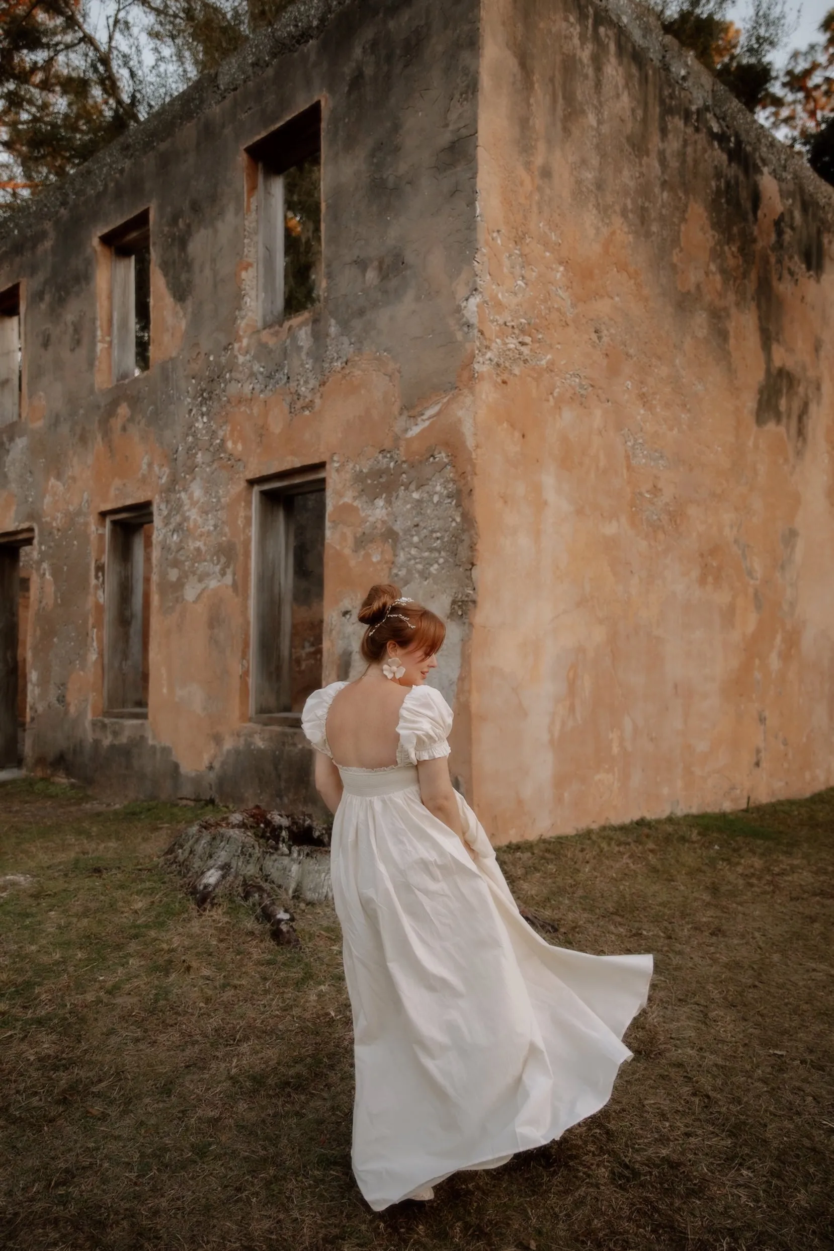 Olivia 100% Cotton Maxi Dress in Cream - Bump Friendly sold by Worth Collective product image thumbnail 5