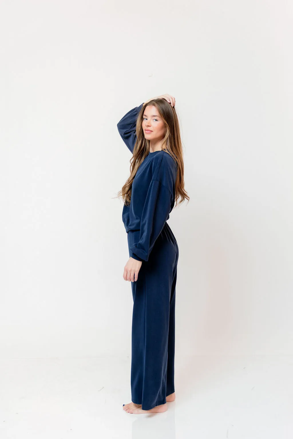 Giovanna Set in Slate Navy sold by Worth Collective product image thumbnail 4