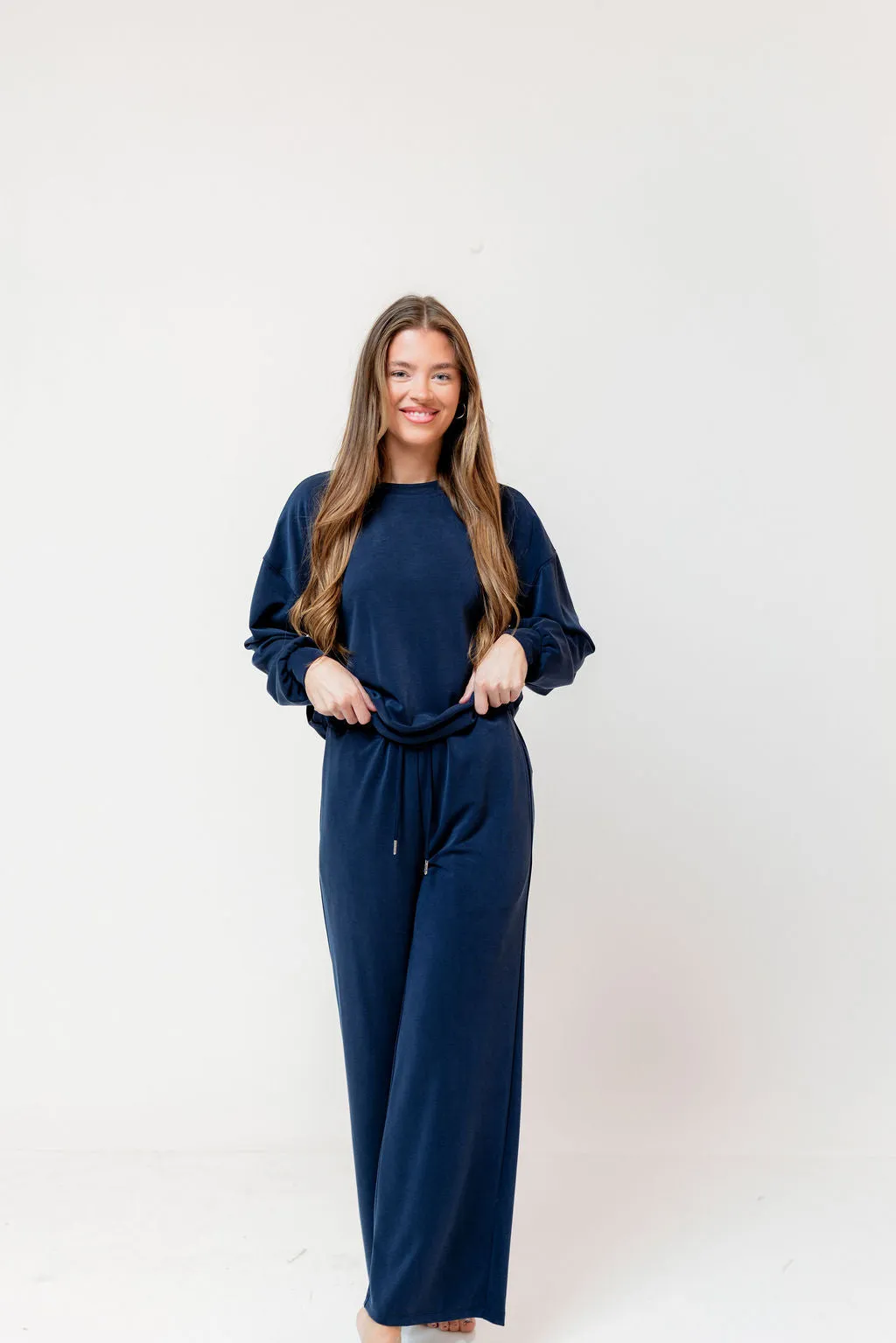 Giovanna Set in Slate Navy sold by Worth Collective product image thumbnail 5