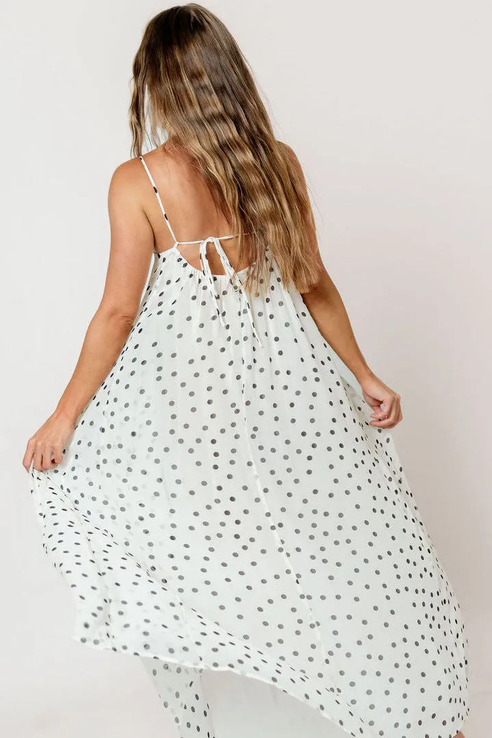 Eileen Dress in Cream/Polka Dot sold by Worth Collective product image thumbnail 5
