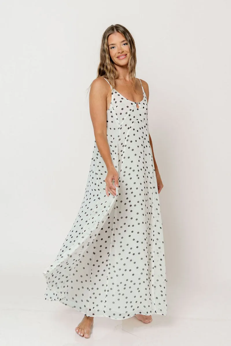 Eileen Dress in Cream/Polka Dot sold by Worth Collective product image thumbnail 2