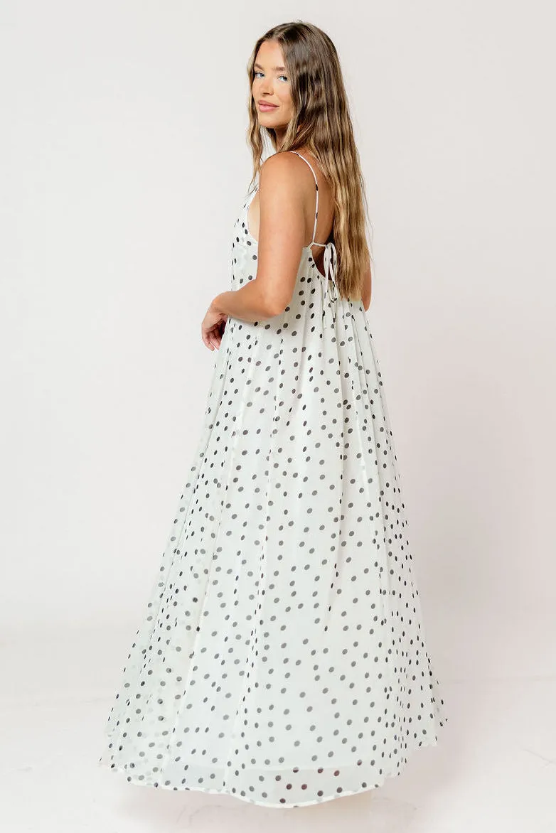Eileen Dress in Cream/Polka Dot sold by Worth Collective product image thumbnail 3