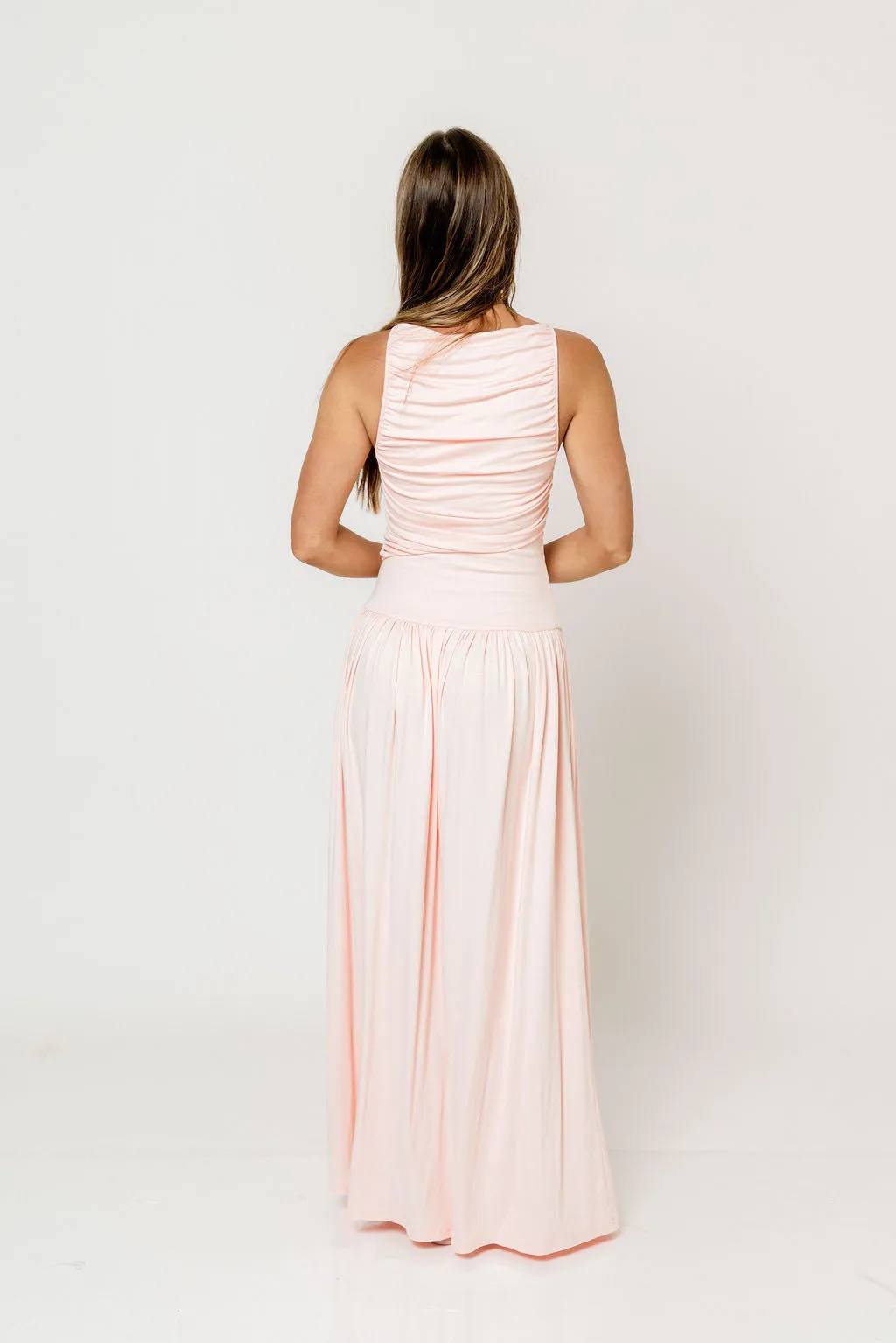 Leni Maxi Dress in Blush *Final Sale* sold by Worth Collective product image thumbnail 4