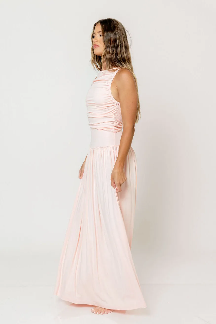 Leni Maxi Dress in Blush *Final Sale* sold by Worth Collective product image thumbnail 2