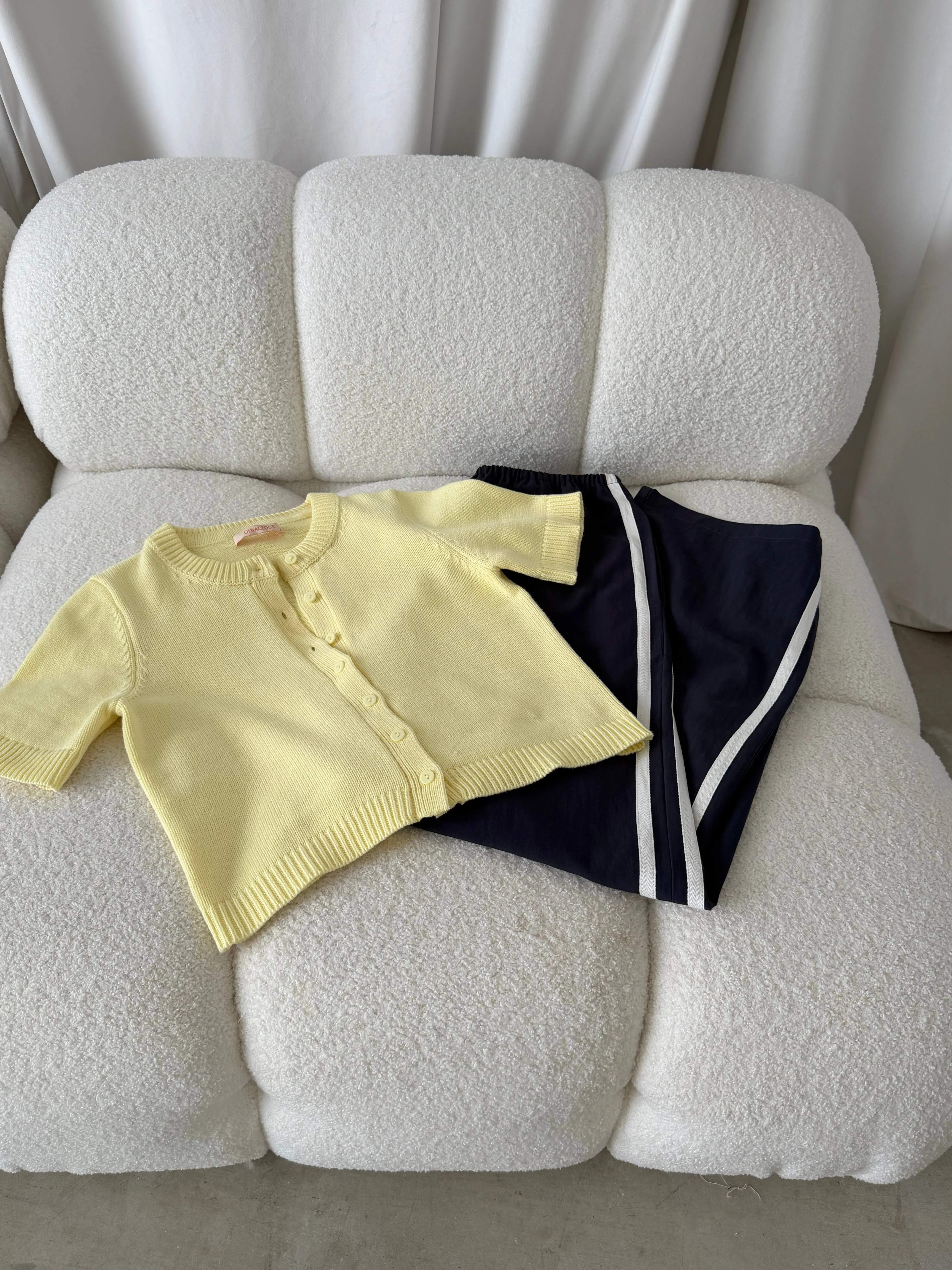 Payton Short Sleeve Knit Top in Butter sold by Worth Collective product image thumbnail 4