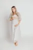 *New* Mona Maxi Dress with Smocking in Grey Floral - Bump Friendly (S-3XL) sold by Worth Collective