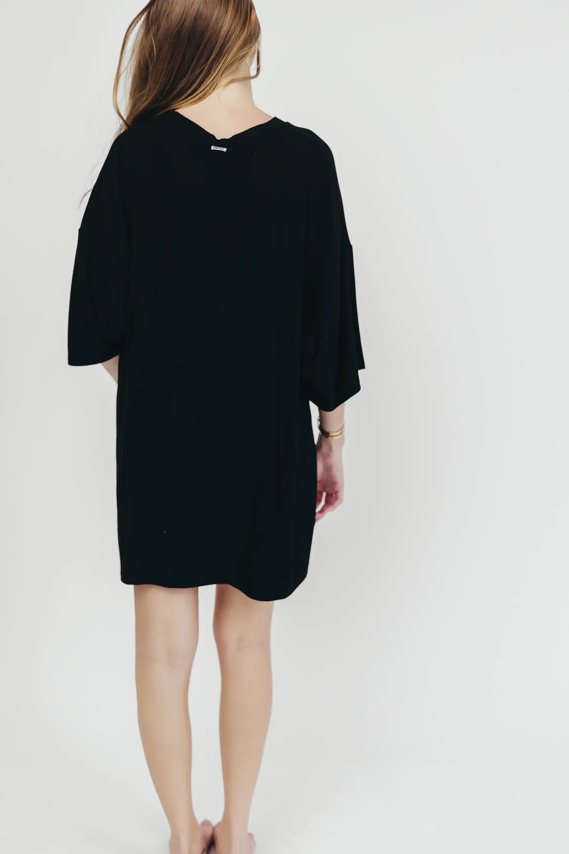 All Weekend Long Set - Short Sleeves - in Black sold by Worth Collective product image thumbnail 3