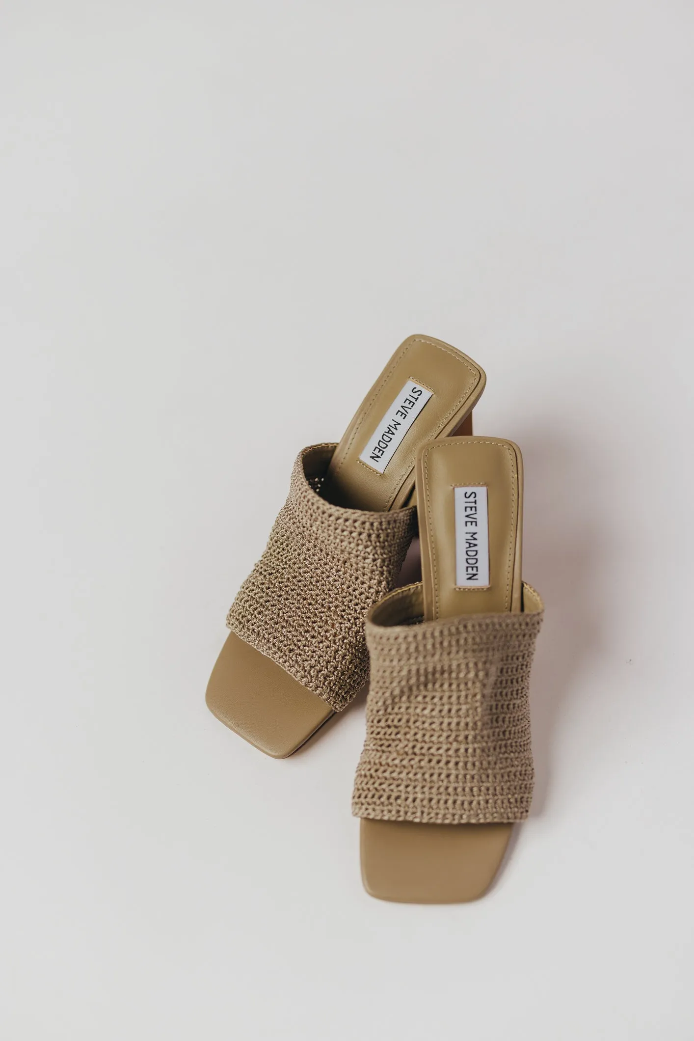 Steve Madden Realize Slide Sandal in Taupe sold by Worth Collective product image thumbnail 3