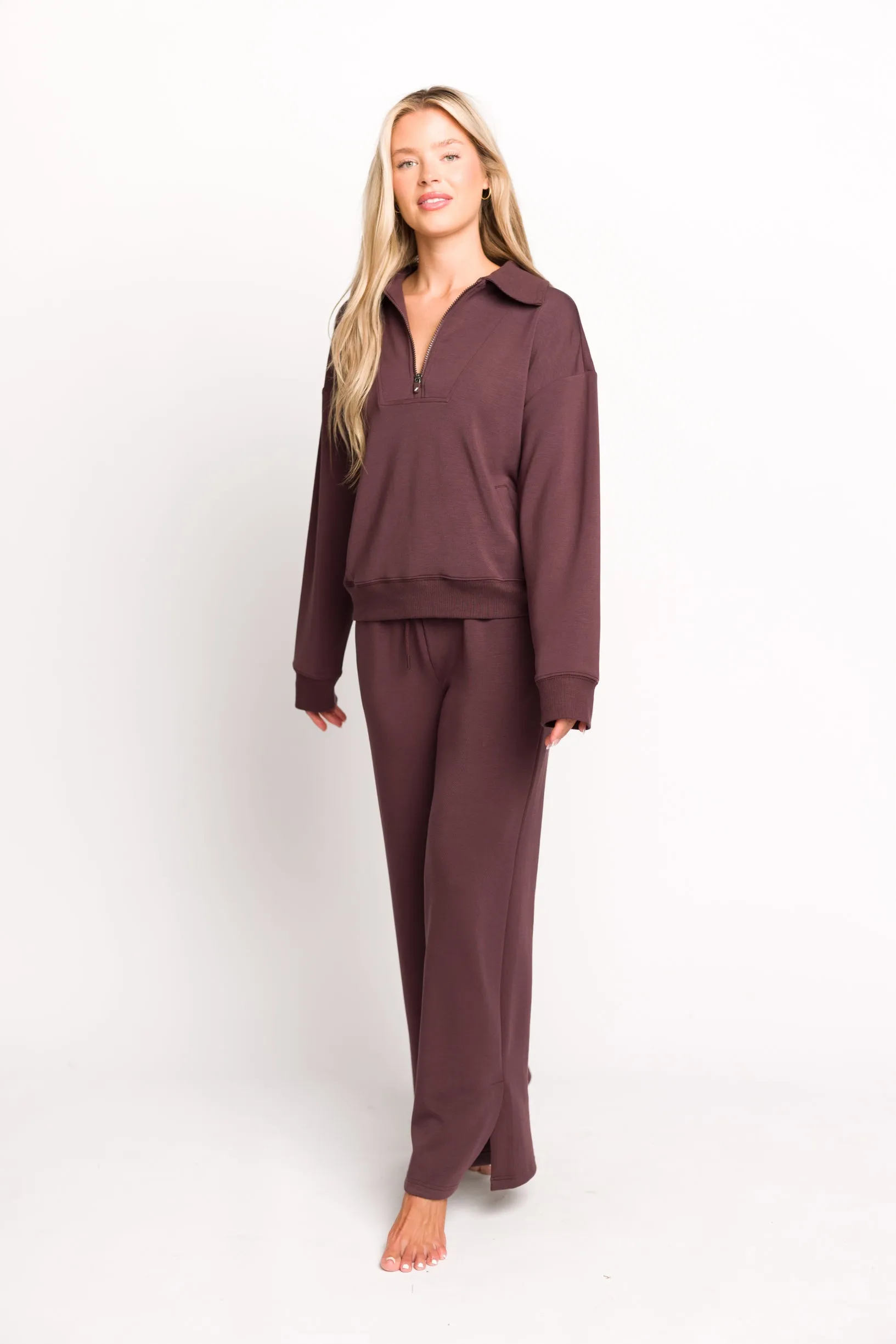 Layne Top in Raisin sold by Worth Collective product image thumbnail 4