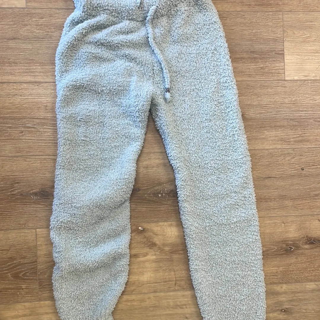 Sandy Cozy Jogger with Drawstring in Dusty Blue sold by Worth Collective