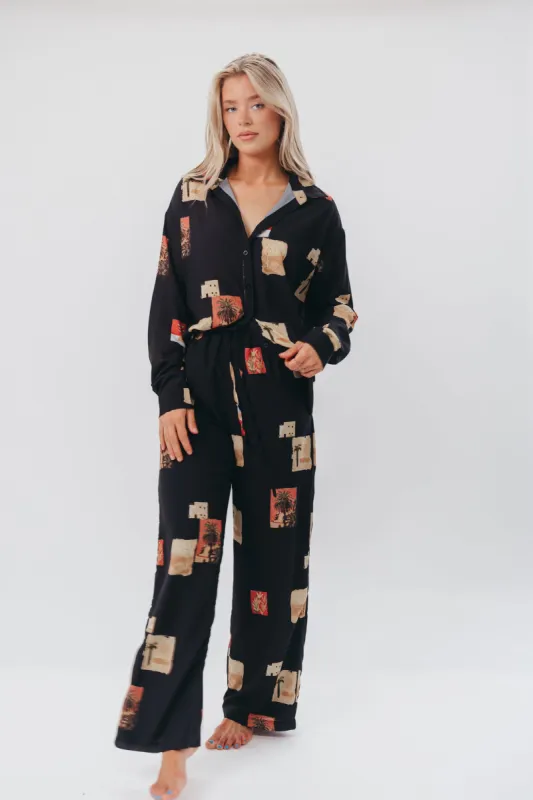 Cozumel Pant in Black sold by Worth Collective