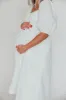 Edda Coastal Midi Dress in Sage - Bump Friendly & Inclusive Sizing (S-3XL) sold by Worth Collective