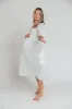 Edda Coastal Midi Dress in Sage - Bump Friendly & Inclusive Sizing (S-3XL) sold by Worth Collective