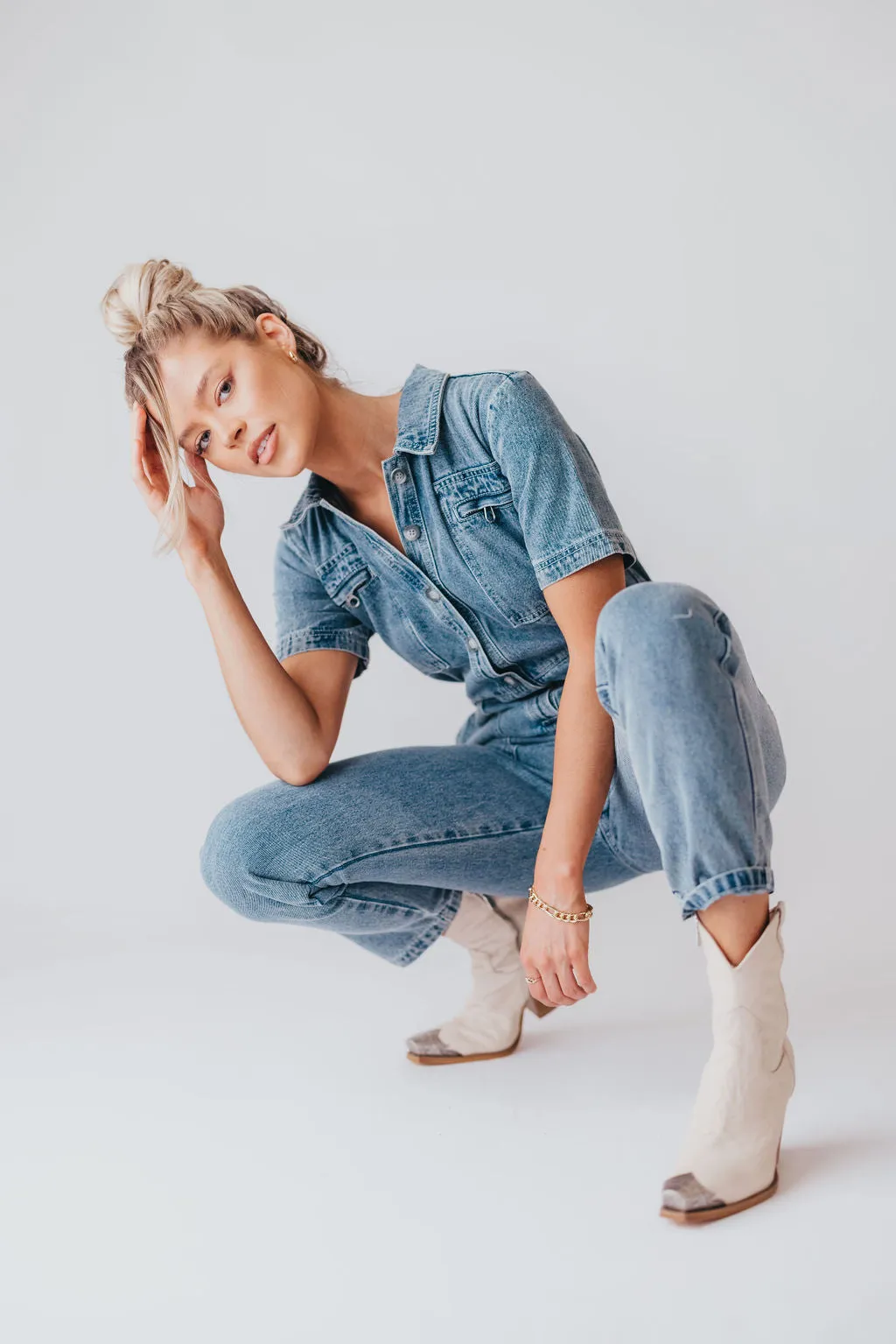 Free People Brayden Western Boot in Bone sold by Worth Collective product image thumbnail 2