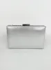 Clutch piedras colores plateado sold by Sorellas