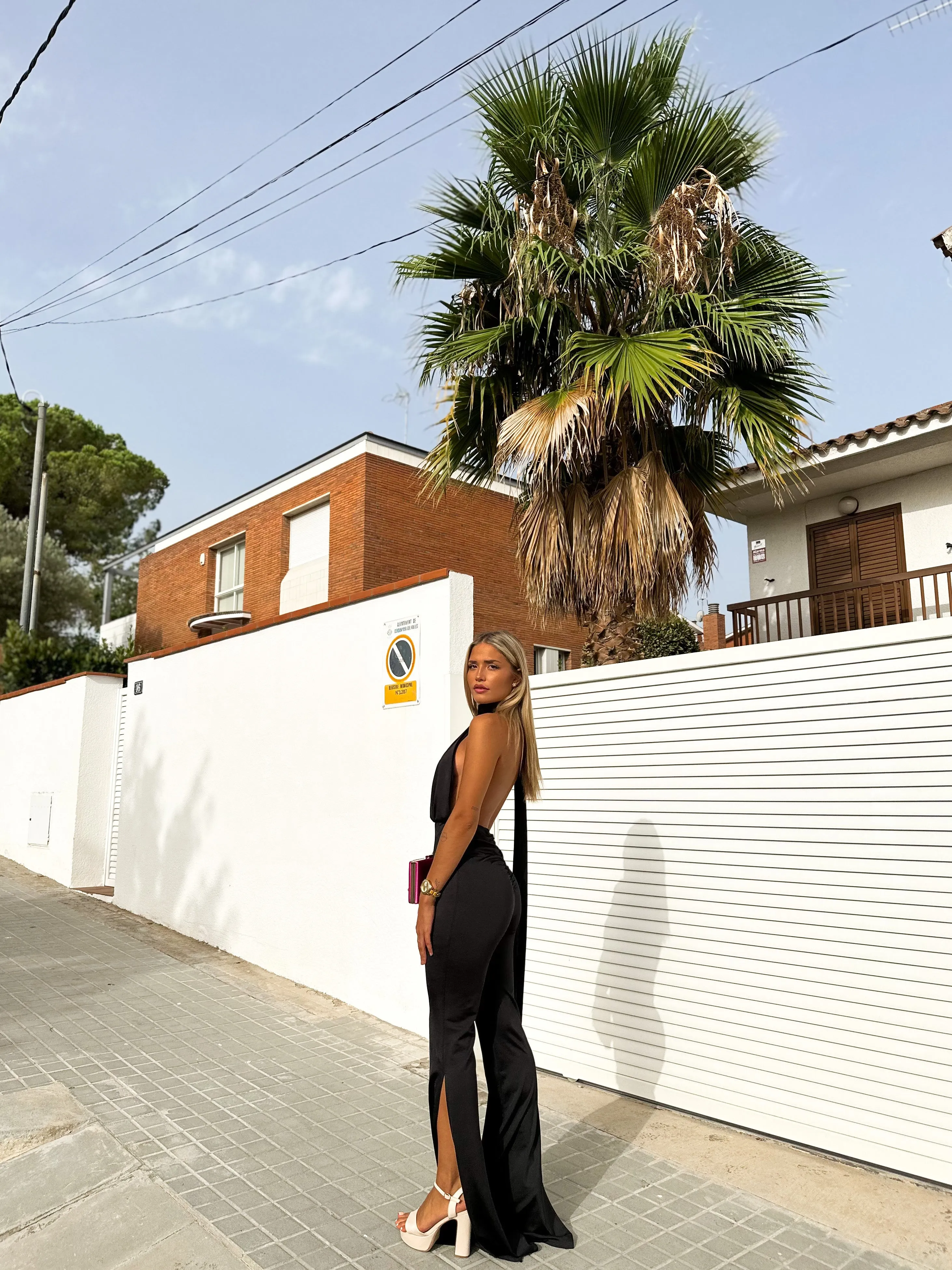 Mono choker negro sold by Sorellas product image thumbnail 3