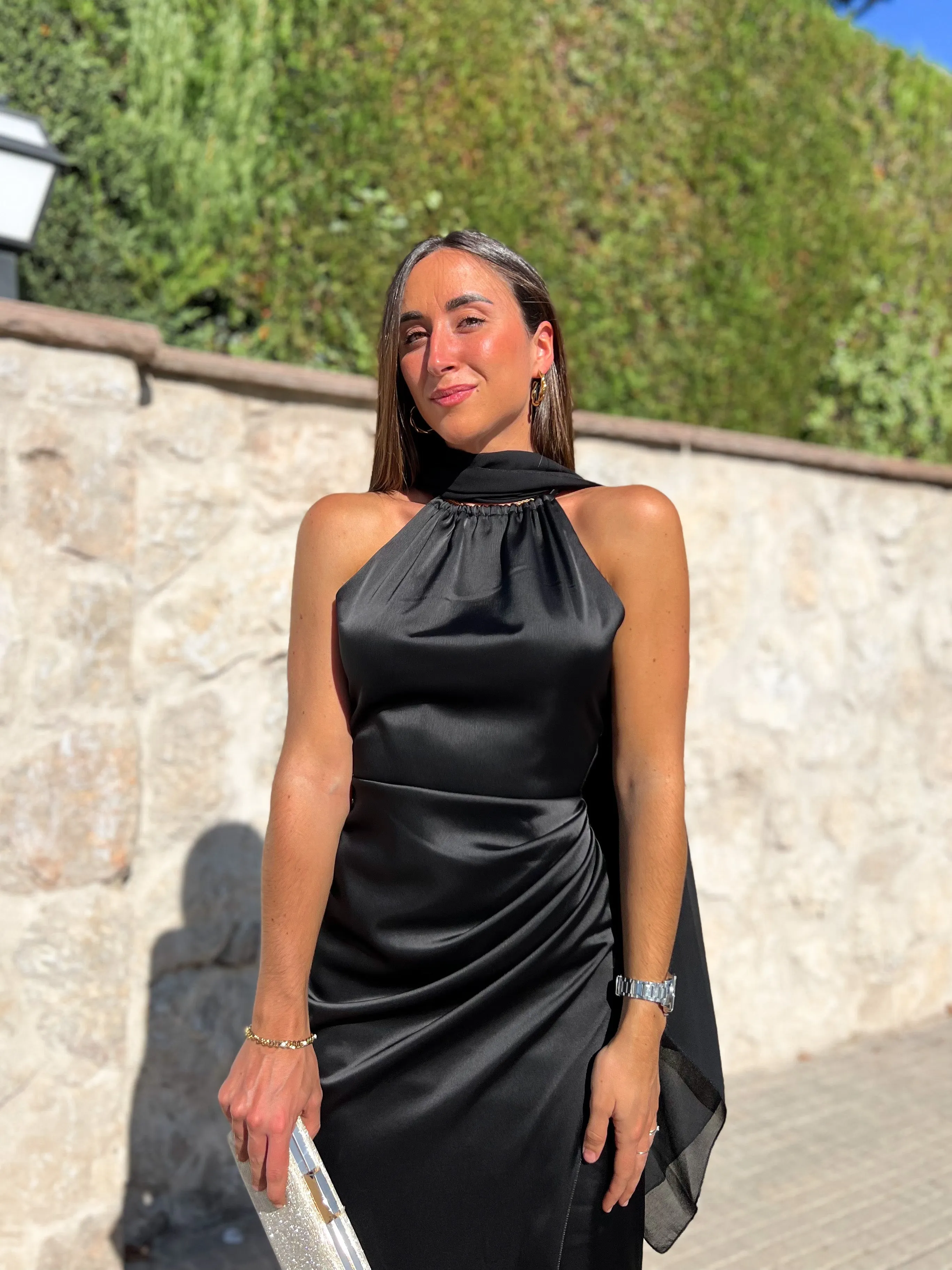 Vestido tubo halter negro sold by Sorellas product image thumbnail 5