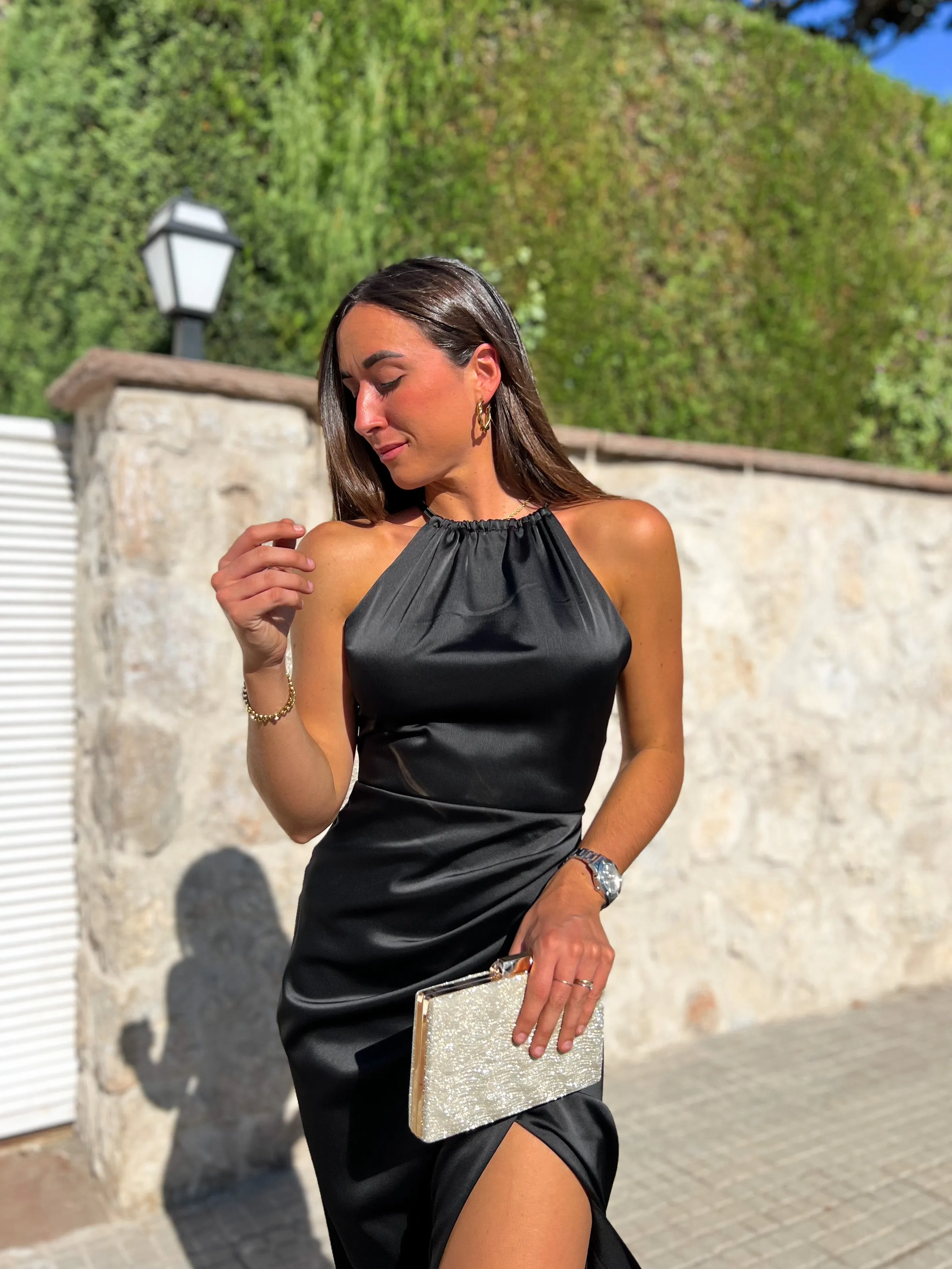 Vestido tubo halter negro sold by Sorellas product image thumbnail 4