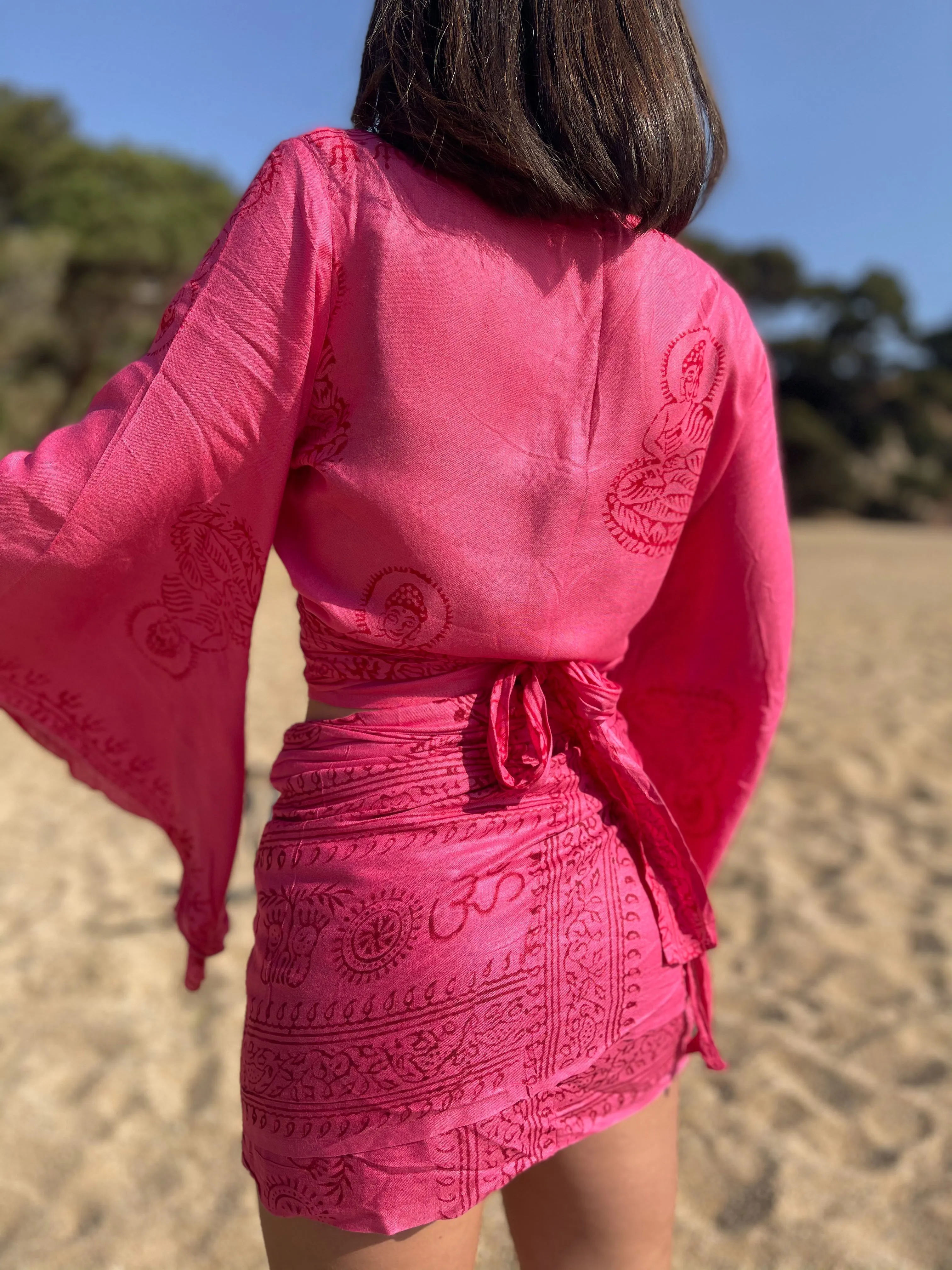 Pareo India Rosa sold by Sorellas product image thumbnail 4