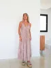 Vestido boho largo lavanda sold by Sorellas