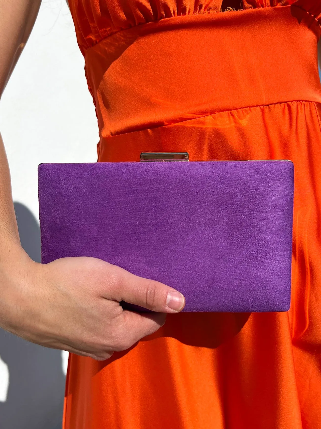 Clutch horizontal morado sold by Sorellas product image thumbnail 5