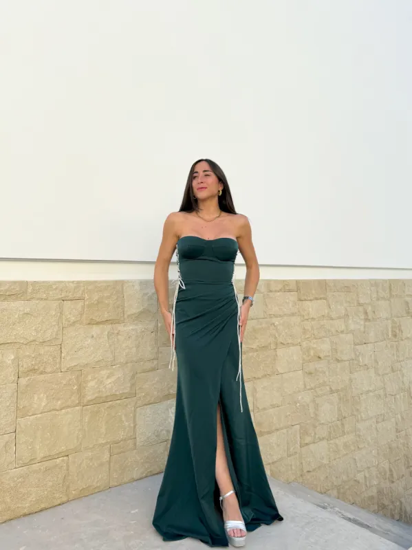 Vestido corse strass botella sold by Sorellas
