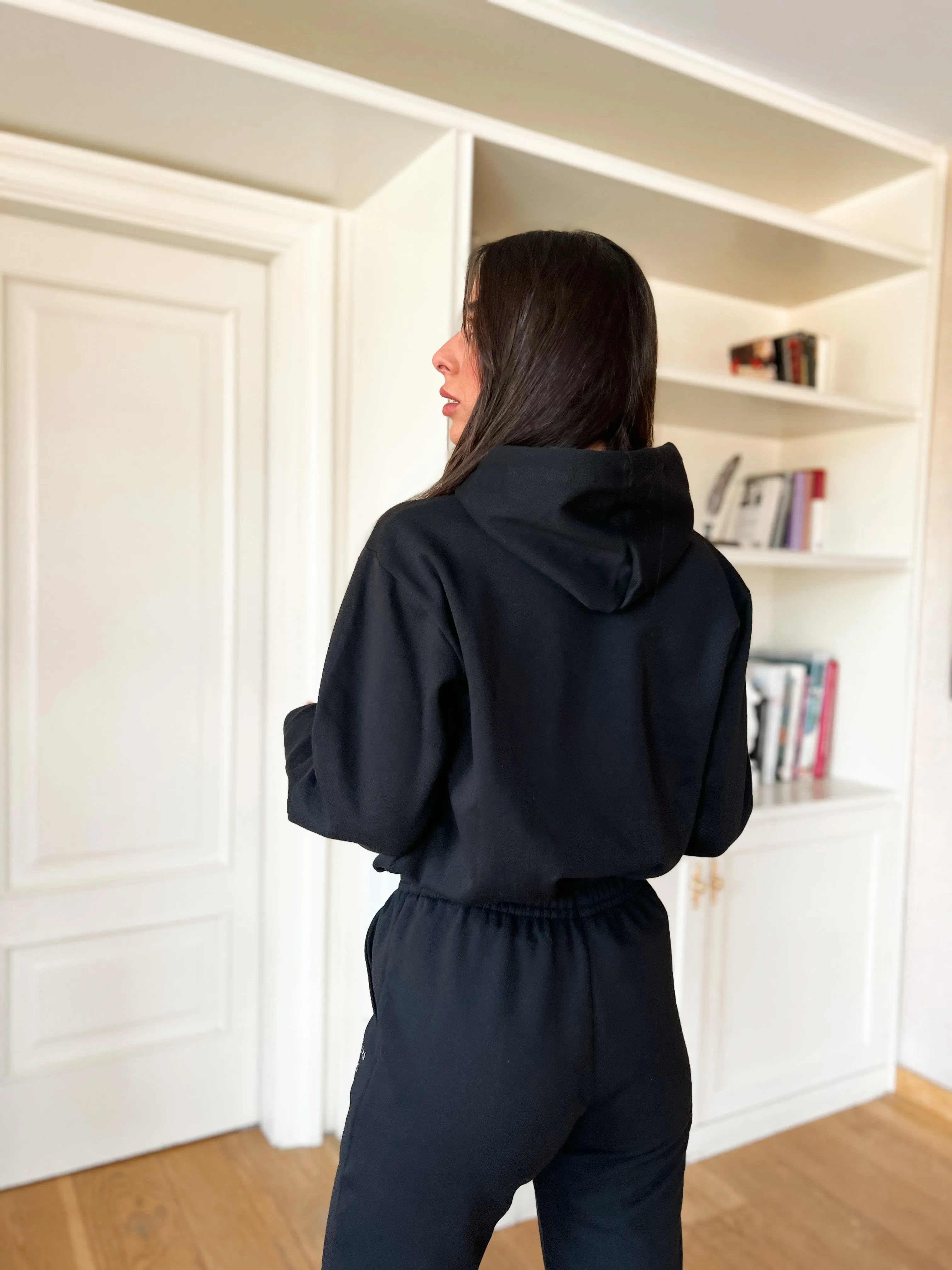 Sudadera Sorellas capucha negro sold by Sorellas product image thumbnail 3