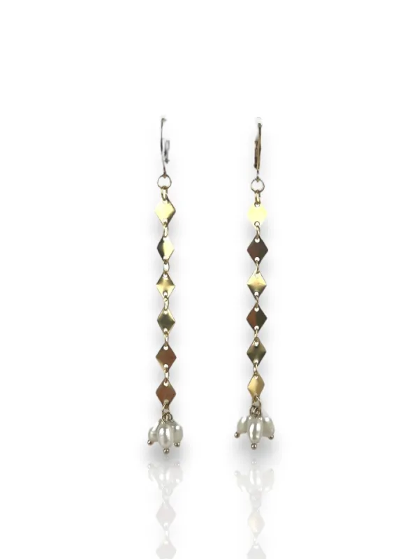 Pendientes caída rombos sold by Sorellas