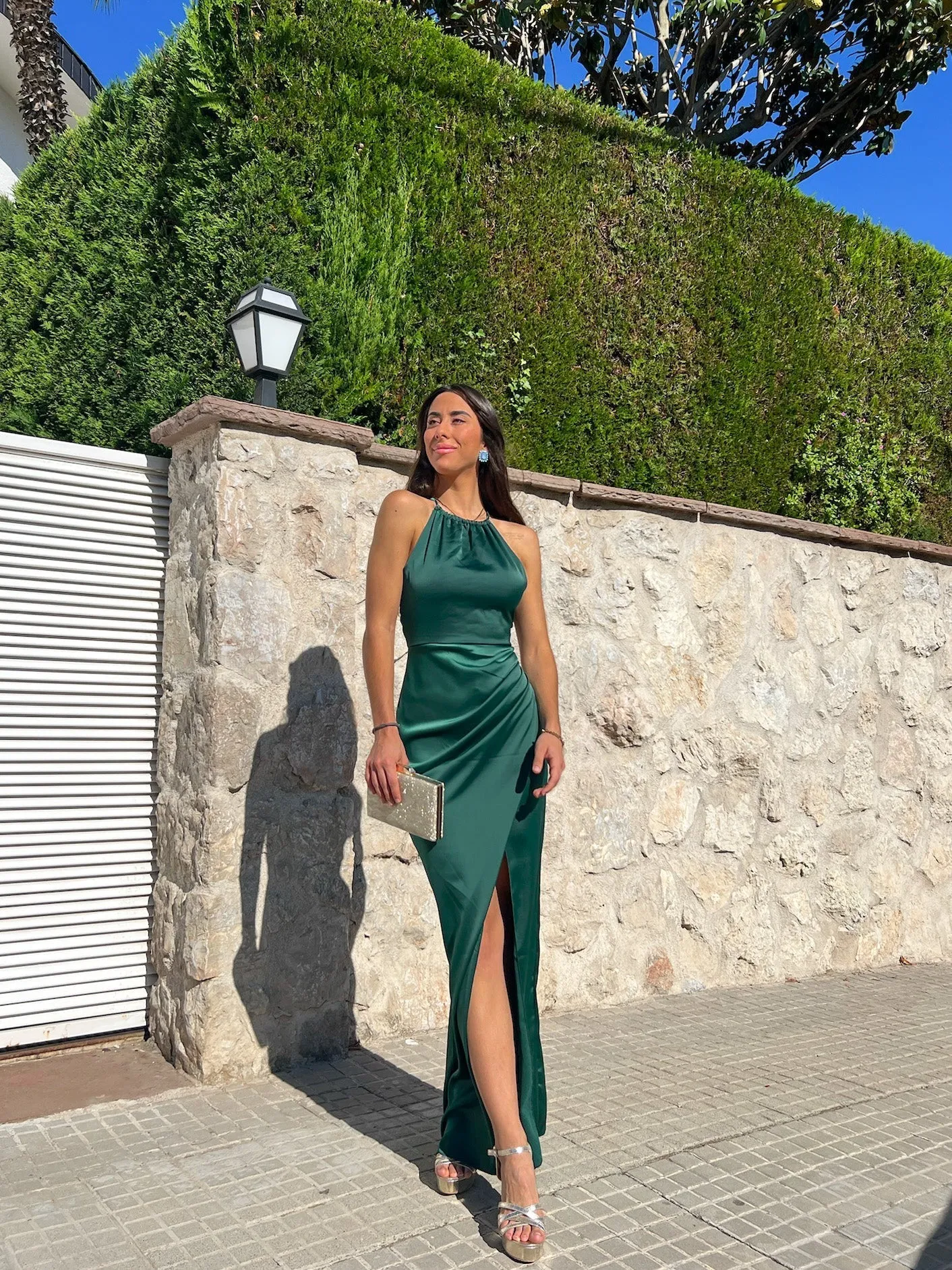 Vestido tubo halter botella sold by Sorellas