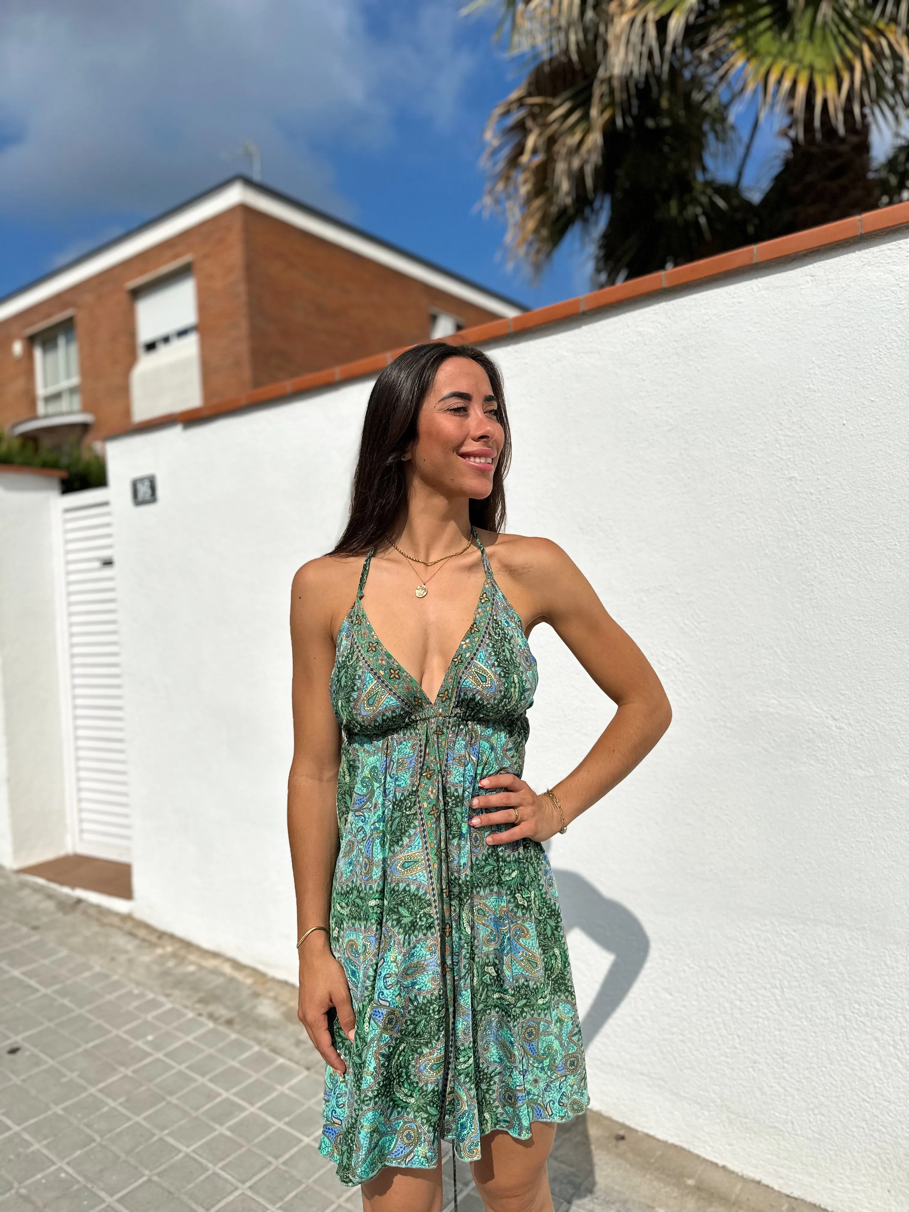 Vestido boho mini pera sold by Sorellas product image thumbnail 5