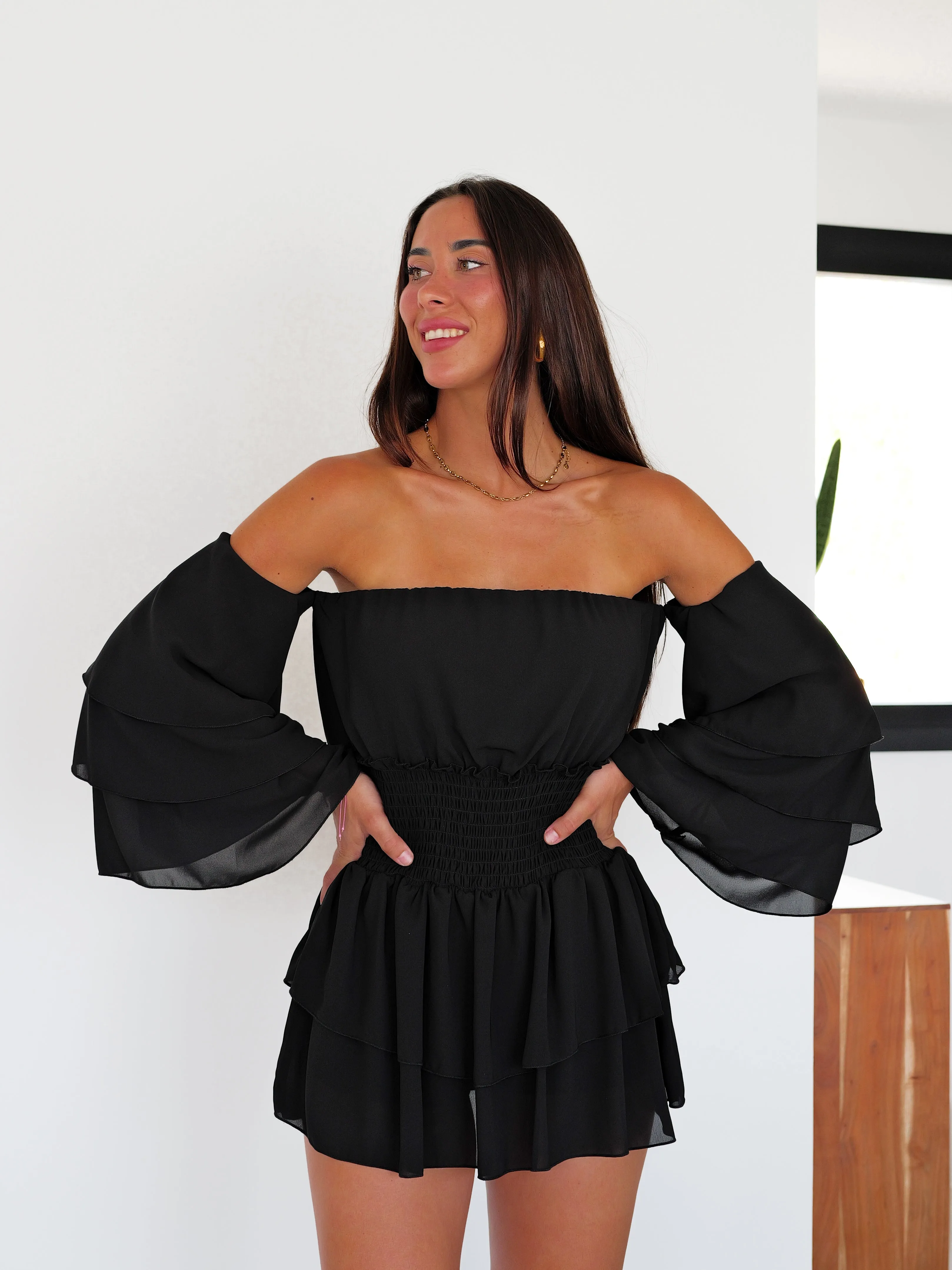 Mono mini romántico negro sold by Sorellas product image thumbnail 5