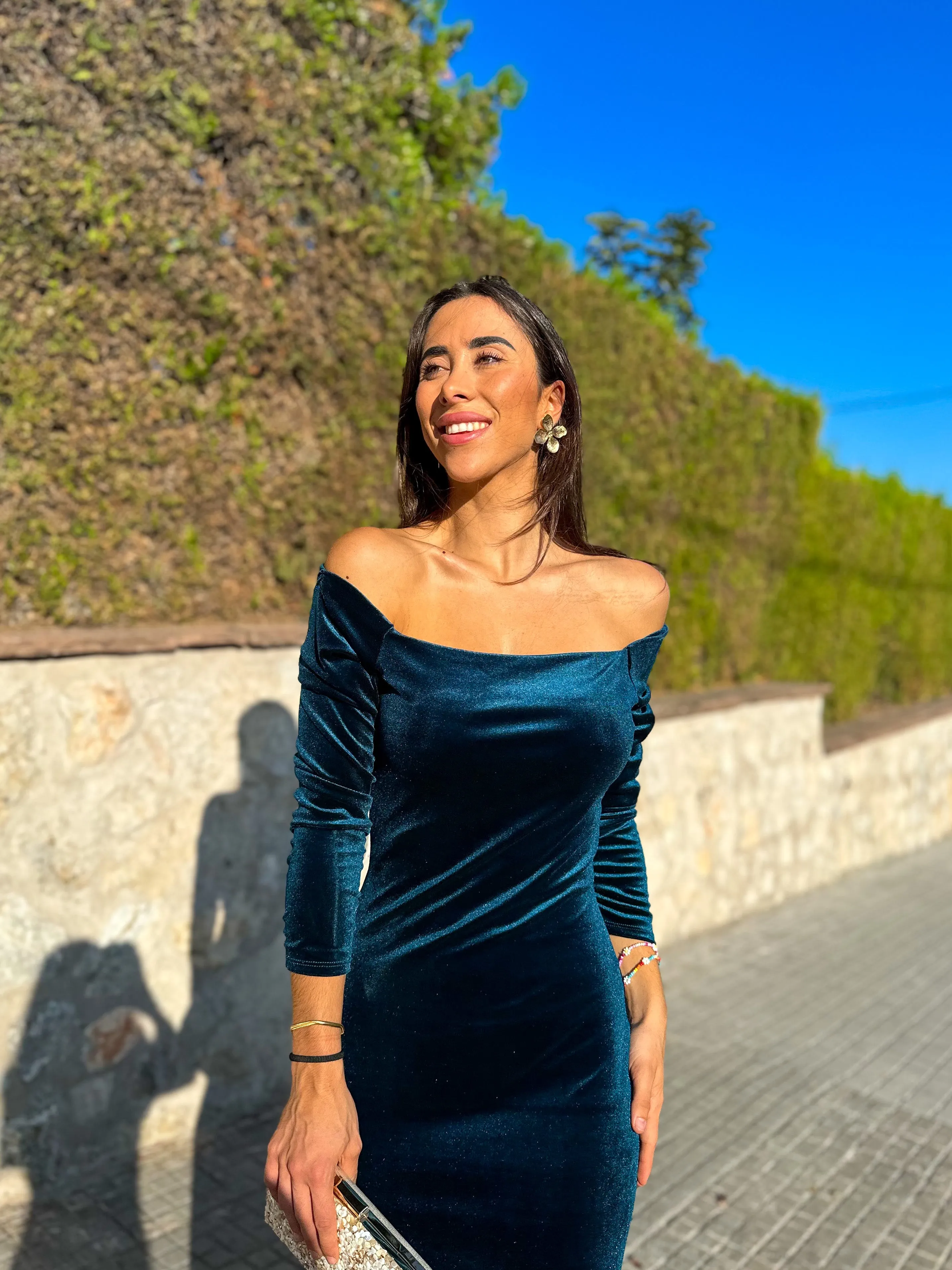 Pendientes petalos dorados sold by Sorellas product image thumbnail 3