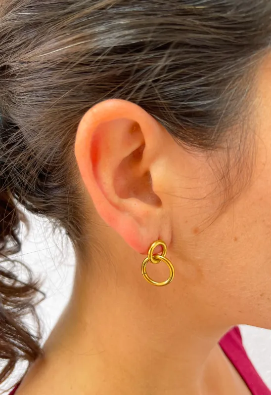 Pendientes dos aros sold by Sorellas