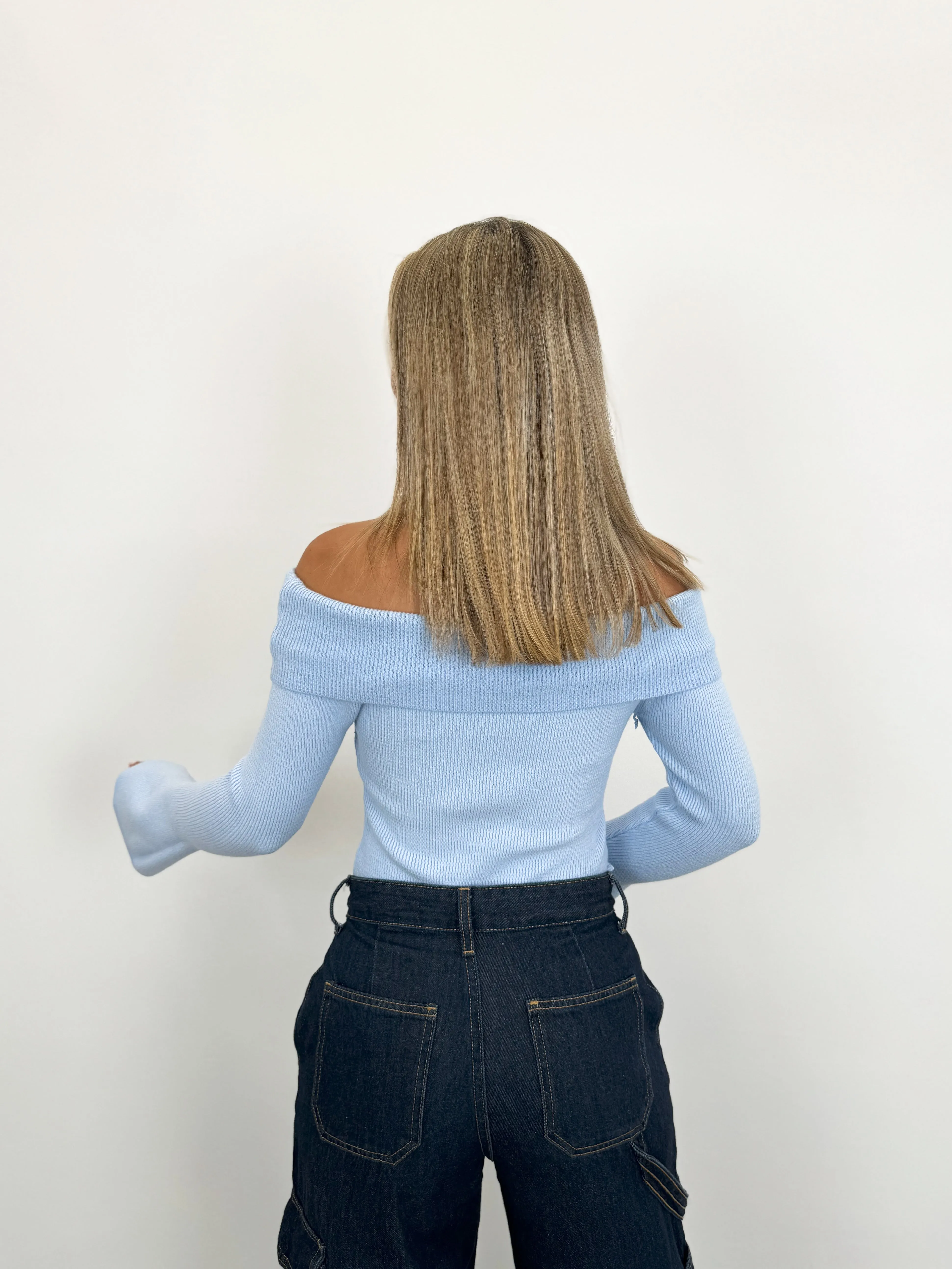 Jersey barco manga acampanada cielo sold by Sorellas product image thumbnail 5